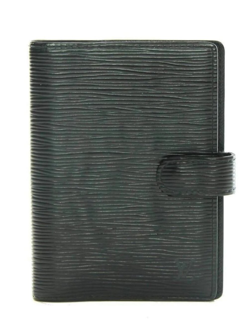 Authentic Louis Vuitton Epi Black Agenda PM notebook